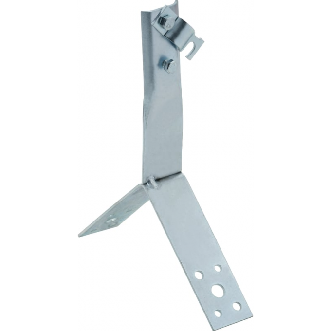 Держатель проводника круглого IEK 6-10мм, винтовой для конька, h=100мм, оцинкованная сталь, HDZ ZDP80-14-4-16-100 ZDP80-13-4-16-100