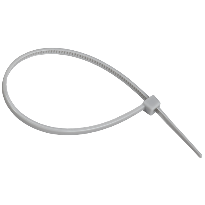 Хомут IEK UHH30-D036-250-100-K03 3.6х250мм P6.6 стандартный сер. (уп.100шт) U-HH30-D036-250-100-K03