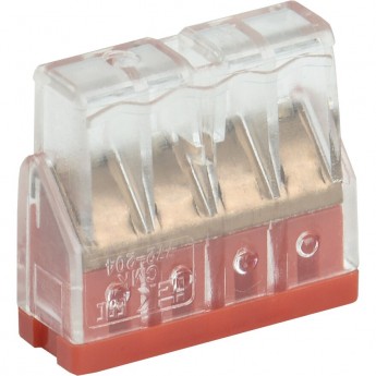 Клемма строительно-монтажная IEK UKZ30-204-004 СМК 772-204 (уп.4шт)