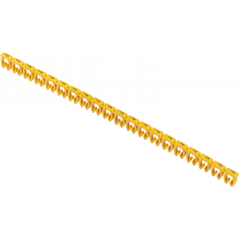 Маркер открытого типа IEK KE 4-6мм2 символ 'J' (200шт/упак)