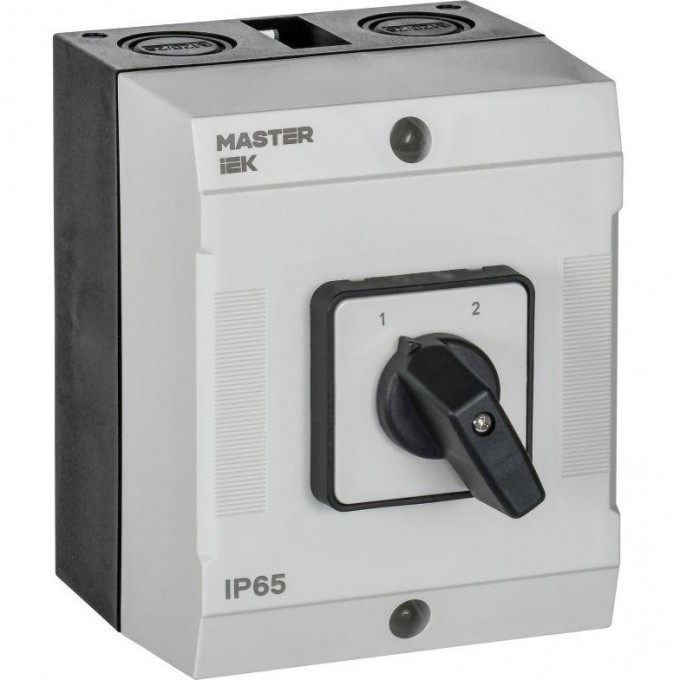 Переключатель кулачковый IEK 10А (сх. 69) в боксе стандартная рукоятка MI-CS20-010-069