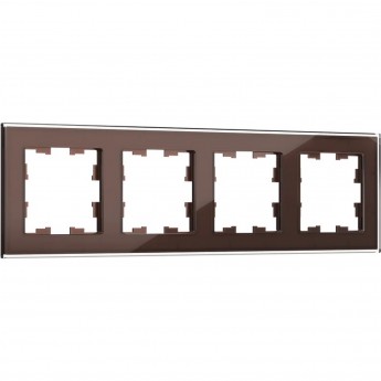 Рамка 4-м IEK BRITE РУ-4-2-БрТБ Рамка 4-м IEK BRITE РУ-4-2-БрТБ