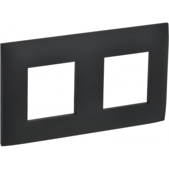 Рамка на 2 поста IEK SKANDY SK-F02G графит SK-M22-K53 Рамка на 2 поста IEK SKANDY SK-F02G графит SK-M22-K53